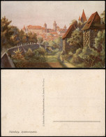 Ansichtskarte Nürnberg Spittlertor Partie, Künstlerkarte 1910 - Nürnberg