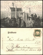 Ansichtskarte Schwangau Schloss Neuschwanstein - Castle In Bavaria 1904 - Altri & Non Classificati