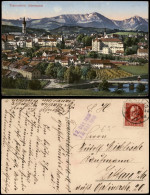 Ansichtskarte Traunstein Panorama-Ansicht 1918 - Traunstein