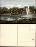 Posen Poznań Zoologischer Garten. Llluminationstempel Und Großer Teich. 1914 - Pologne