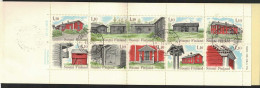 1979 Finland, Finnish Peasant Architecture  Used Booklet. - Cuadernillos