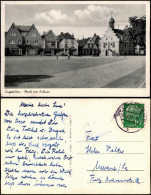 Ansichtskarte Lingen (Ems) Marktplatz, Geschäfte Bäckerei 1959 - Lingen