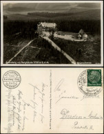 Ansichtskarte Auersberg (Erzgebirge) Luftbild Unterkunftshaus 1938 - Autres & Non Classés