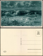 Ansichtskarte Sylt Seestudie, Bewegte See Insel Sylt 1928 - Sonstige & Ohne Zuordnung