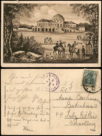 Ansichtskarte Stuttgart Schloss Solitude - Künstlerkarte 1911 - Stuttgart