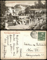 Franzensbad Františkovy Lázně Kuranlagen Kur-Garten Belebt 1910 - Tsjechië