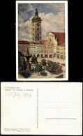 Budweis České Budějovice Náměstí S Hl. Chrámem Sv. Mikuláše. 1922 - Czech Republic