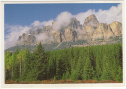 Alberta. Banff National Park, Castle-Mountain- (Canada) - Banff