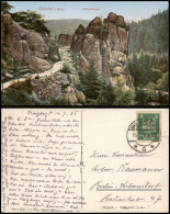 Oker-Goslar Okertal Harz Partie A.d. Adlerklippe Fels-Formation 1926 - Goslar