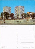 Magdeburg Paul-Markowski-Platz Mit Hochhäusern Im Hintergrund 1983 - Other & Unclassified