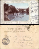 Postcard Melbourne At Heidelberg River Brigde 1904 - Melbourne