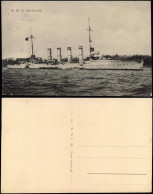 Schiffe/Schifffahrt - Kriegsschiffe (Marine) S. M. S. Karlsruhe 1913 - Krieg