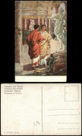 Künstlerkarte Kunstwerk Art Postcard: Petronius Und Vinicius 1910 - Paintings