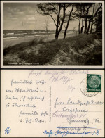 Postcard Berg Dievenow Dziwnów Strand, Düne - Pommern 1933 - Pommern