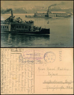 Ansichtskarte Starnberg Schiffe Dampfer Steamer Auf Dem Starnberger See 1932 - Starnberg