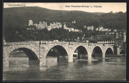 AK Heidelberg, Karl Theodor-Brücke Und Schloss  - Heidelberg