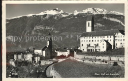 11678808 Chur GR Quartier Hof Mit Calanda Buendner Alpen Kirche Chur - Other & Unclassified