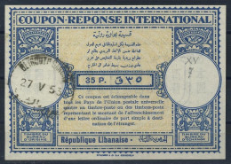 LIBAN LEBANON  Collection 9 International And Arab Union Reply Coupon Reponse Cupon Respuesta IRC IAS See List And Scans - Líbano