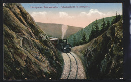 AK Harzquer- Und Brocken-Bergbahn, Felseinschnitt Im Drängetal  - Other & Unclassified