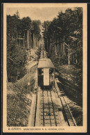 AK B.-Baden, Drahtseilbahn A. D. Merkur  - Other & Unclassified