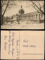 Ansichtskarte Innere Altstadt-Dresden Dresdner Zwinger, Künstlerkarte 1928 - Dresden