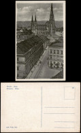 Postcard Olmütz Olomouc Straße, Dom, Panorama 1932 - Tchéquie