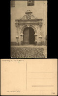 Ansichtskarte Marienberg Im Erzgebirge Rathaus - Portal 1913 - Marienberg