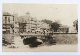 CPA -  11.Narbonne - Entrée De La Ville Et Pont Voltaire - Narbonne