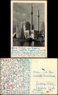 Istanbul Konstantinopel Moschee   1943 Geprüft Militärzensur WK2 Roter Stempel - Türkei