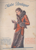 Revue  MODE PRATIQUE  N° 1 Du 24 Janvier 1931  Avec Belle Couverture Illustrée     (CAT4084 / 31 / 04) - Mode