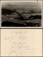 Postcard Warnsdorf Varnsdorf Blick Auf Stadt 1928 Privatfoto - Tsjechië