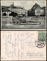 Postcard Pressburg Bratislava Reduta. Dampfer 1938 - Slowakije