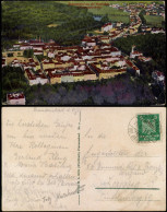 Postcard Franzensbad Františkovy Lázně Luftbild Fliegeraufnahme 1925 - Czech Republic