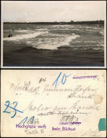 Timmendorfer Strand Strand , Mehr - Stadt In Der Ferne 1934 Privatfoto - Sonstige & Ohne Zuordnung