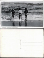 Ansichtskarte Norderney Kinder Beim Anbaden Saisoneröffnung, Strand 1935 - Norderney