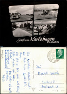 Ansichtskarte Karlshagen Bus, Strand, Straße 1961 - Autres & Non Classés