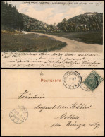 Ansichtskarte Waltershausen Ansicht Vom Tabarzer Weg Aus 1900 - Waltershausen