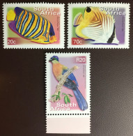 South Africa 2010 Flora & Fauna Perf 14 Definitives Fish Birds MNH - Sonstige & Ohne Zuordnung