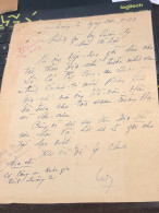 Soth Vietnam Letter-sent Mr Ngo Dinh Nhu -year-30/7/1953 No-334- 1 Pcs Paper Very Rare - Historical Documents