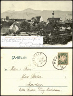 Ansichtskarte Murnau Herzogstand U. Heimgarten 1906 STARNBERG (Ankunftsstempel) - Autres & Non Classés