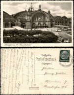 Ansichtskarte Frankfurt Am Main Hauptbahnhof, Straßenbahn 1938 - Frankfurt A. Main