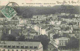 78 - Versailles - Panorama - Quartier St-Louis - Oblitération Ronde De 1907 - CPA - Voir Scans Recto-Verso - Versailles