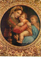 Art - Peinture Religieuse - Firenze - Galleria Pitti - Raffaello - La Vierge Della Seggiola - Carte Neuve - CPM - Voir S - Quadri, Vetrate E Statue