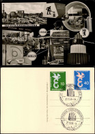 Berlin Mehrbild-AK Mit Sonderstempel Deutsche Industrie-Ausstellung 1958 - Otros & Sin Clasificación