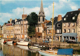 14 - Honfleur - Quai Et Eglise Saint-Etienne - Automobiles - Bateaux - Carte Neuve - CPM - Voir Scans Recto-Verso - Honfleur