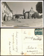 Postcard Netolitz Netolice Náměstí S Radnici, Rathausplatz 1941 - Tsjechië
