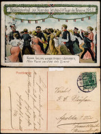 Ansichtskarte  Künstlerkarte - Militär Reservistenball - Reservekarte 1913 - Ohne Zuordnung