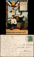 Künstlerkarte - Militär Militaria - Soldaten Reservekarte 1912 - Ohne Zuordnung