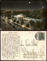 Ansichtskarte Aachen Réunion Mit Beleuchtung Am Elisenbrunnen 1914 Luna - Aken
