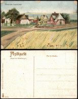 Ansichtskarte  Friesische Landschaft - Künstlerkarte 1914 - Non Classificati